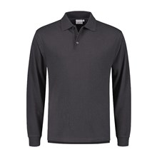 Poloshirt Matt LS Graphite