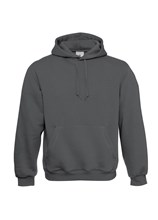 B&C hooded sweater anthracite