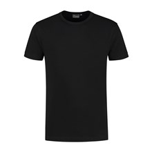 T-shirt Jacob modern fit zwart