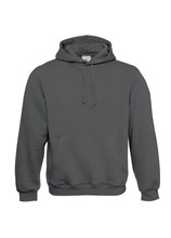 B&C hooded sweater heather grey
