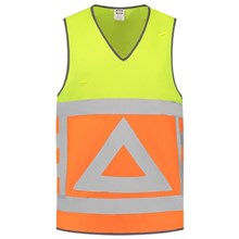 Veiligheidsvest Tabbard-VR or/geel