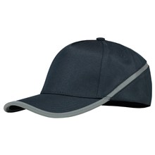 Cap navy met reflectiestriping