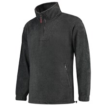 Fleece sweater antracite