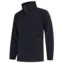 Fleece sweater navy
