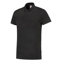 Poloshirt Bamboo Fitted dark grey