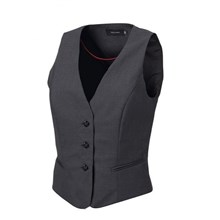 Dames gilet d.grey