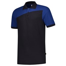 Poloshirt Bicolor Naden navy / royalblue