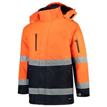 Parka EN471 TPE-3001 navy/fl.oranje