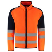 Fleecejack High Vis Redefined fluor Orange-Ink