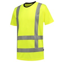 T-shirt RWS Birdseye fluorgeel