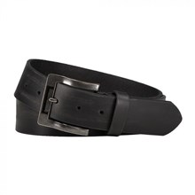 Riem Leder Premium Zwart  80-110cm