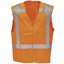 Verkeersvest Sioen 9052 oranje RWS