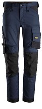 Snickers AllroundWork stretch werkbroek 6341 navy/bl.