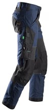 Snickers FlexiWork broek 6903 KP navy/black