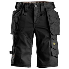 Snickers dames korte broek stretch 6147 zwart