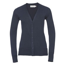 Rusell dames cardigan V-hals navy