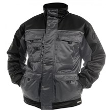 Winterjack Dassy Tignes cementgrijs/zwart