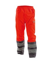 Regenbroek Sola Hi-Vis rood/grijs