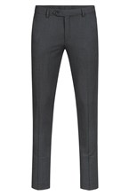 Greiff heren pantalon basic slim fit antraciet 