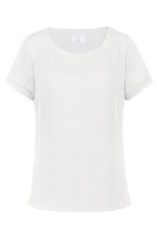Greiff dames blouse chiffon gebroken wit KM