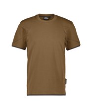 T-shirt Dassy Kinetic bruin/grijs