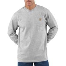 Carhartt Dearborn Loose LS T-shirt grey heather