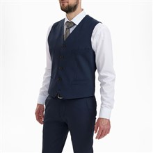 Sunwill Men's Waistcoat 2016-2722 navy