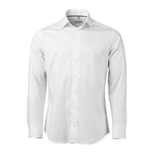 Herenoverhemd OM01 wit LS comfort fit