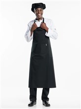 Halterschort Bib Apron zwart BBQ black W100 - L120