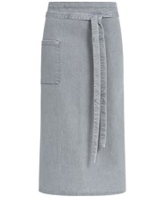 Greiff Gastro Moda grey denim sloof lang W100x80cm