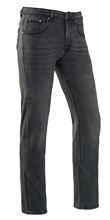 Herenjeans Jason slim fit stretch dark grey denim