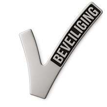Veiligheid V metaal met magneetsluiting