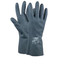 Handschoen Neopreen 41-090 donkerblauw 12pr