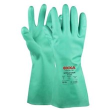 Handschoen OXXA® Nitrile-Chem 41-200 groen 12pr