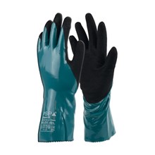 Handschoen Chemical Top 40-280 nitril groen 12pr