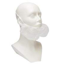 Baardmasker polyprop OXXA cover 2072 wit 100 st.