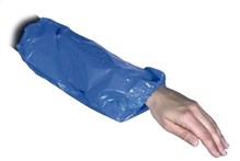 Plastic mouwen 20x40cm blauw 2000st.