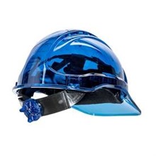 Helm Peak View ventilerend met draaiknop blauw