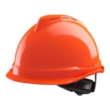 MSA Helm V-Gard 520 korte klep ORANJE