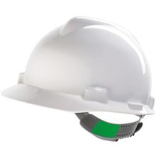 Helm MSA V-Gard HDPE wit