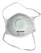 Stofmasker M-Safe 6230 FFP2 + ventiel 20st