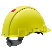 Helm 3M Peltor G3000NUV + draaiknop fluor geel