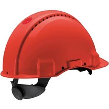 Helm 3M Peltor G3000NUV+draaiknop rood