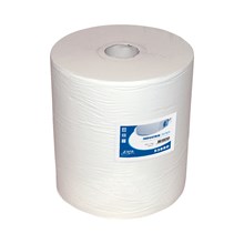 Industrieel papier cellulose 1-lgs 1180mx37cm wit 1rol