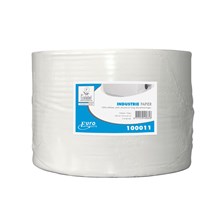 Industrieel papier cellulose 1-lgs 460mx24cm wit 2rol