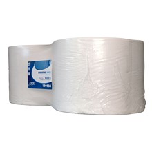 Industriepapier cellulose 1-lgs 1000mx24cm wit 2 rol