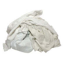 Poetslappen witte tricot wit gesneden 10 kg