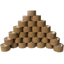 Tape pvc 50mmx66m bruin 36 rol 35my